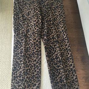 Leopard long pants